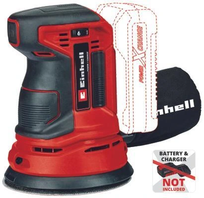 Lijadora Roto Orbital Inalámbrica 18V EINHELL TE-RS18LI