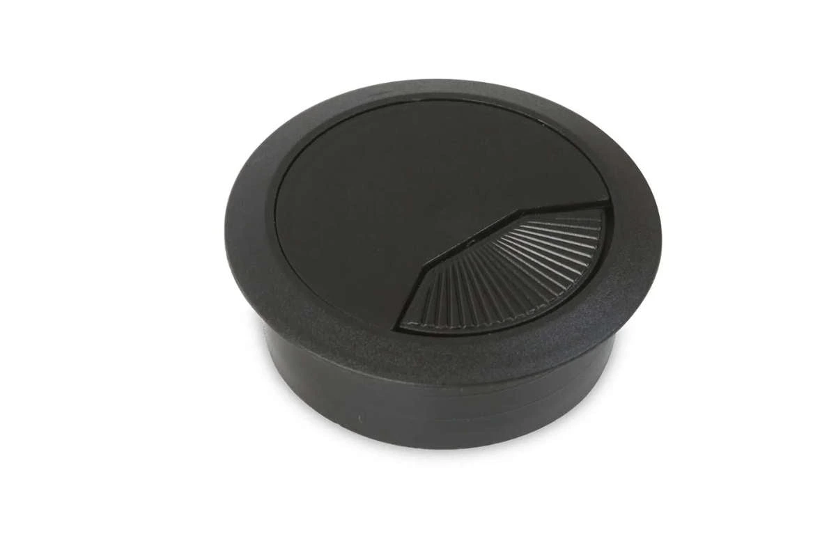 PASACABLE PLASTICO NEGRO