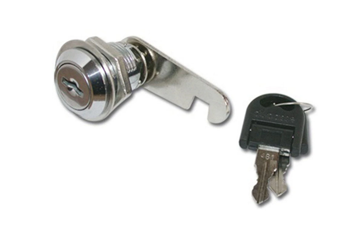 CERRADURA PARA GUANTERA 30mm.ZINCADA MEATON