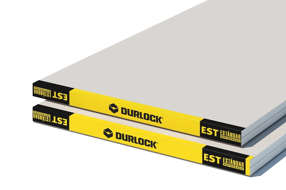 Placa Yeso Durlock 12.5mm 1.20×2.60m