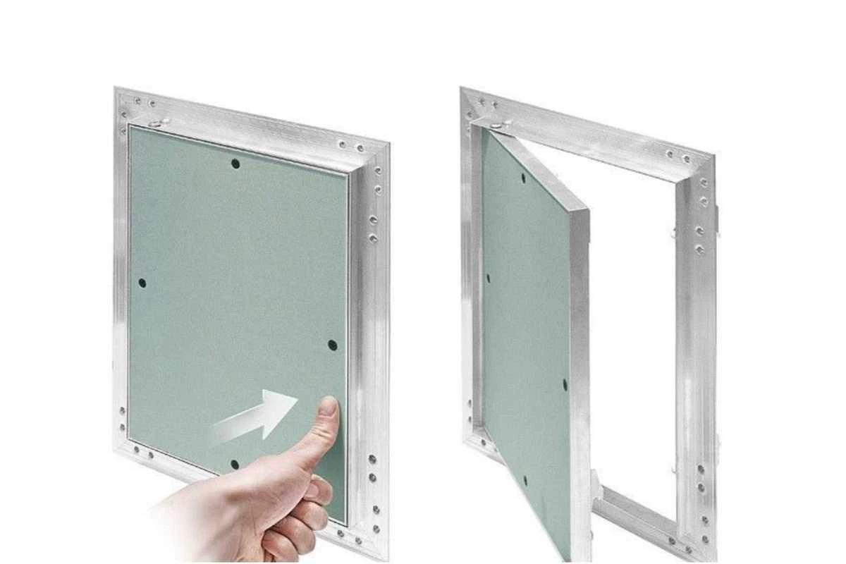 Panel de Acceso marco oculto Aluminio 60×60