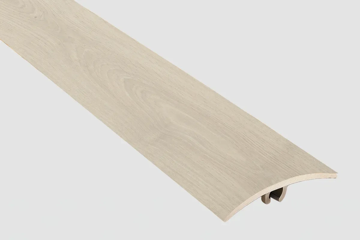 JUNTA DE DILATACIÓN ALUMINIO EGGER 3 EN 1 ROBLE ELTON BLANCO 5x37x1860mm