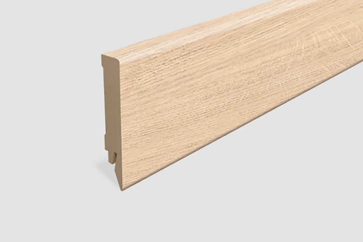 ZOCALO EGGER (L605) ROBLE BEIGE MELBA 2400x58x14mm