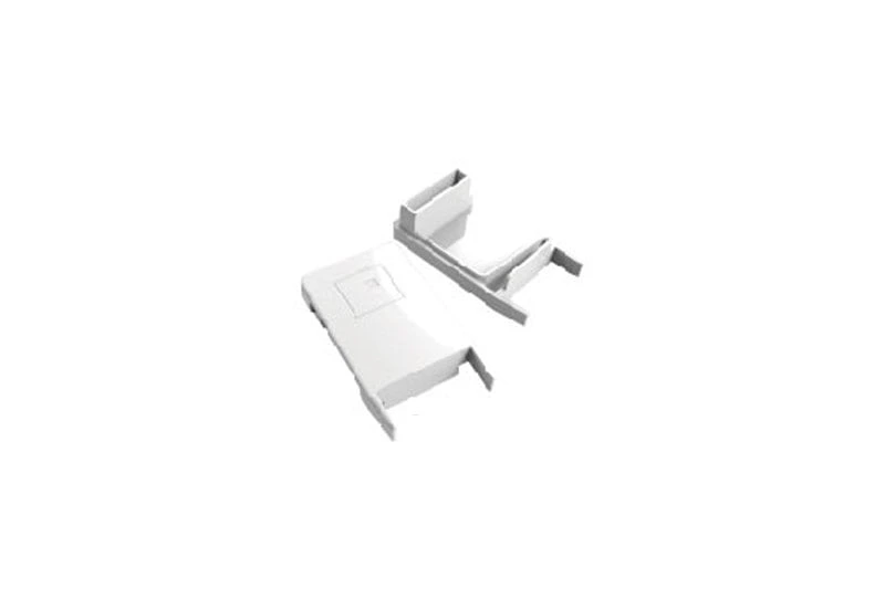 TERMINAL PARA MANIJA C BLANCO DE APLICAR PARA PLACA 18mm (PAR)