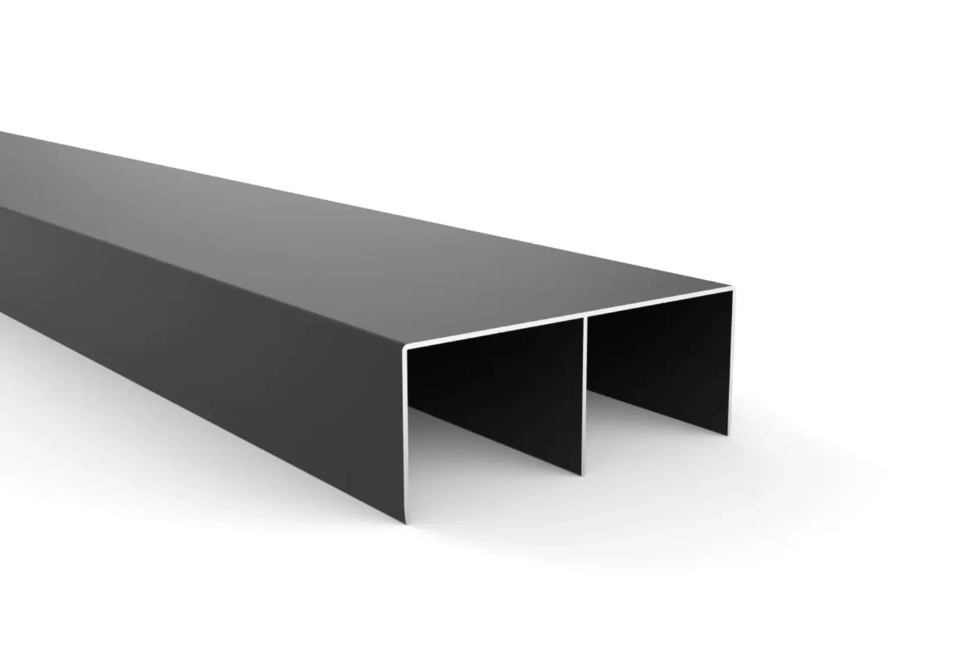 Guia Superior sistema SMART Negro 6.05m