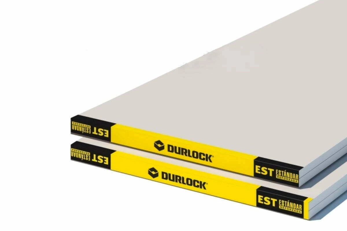 Placa Yeso Durlock 12.5MM 1.20x2M