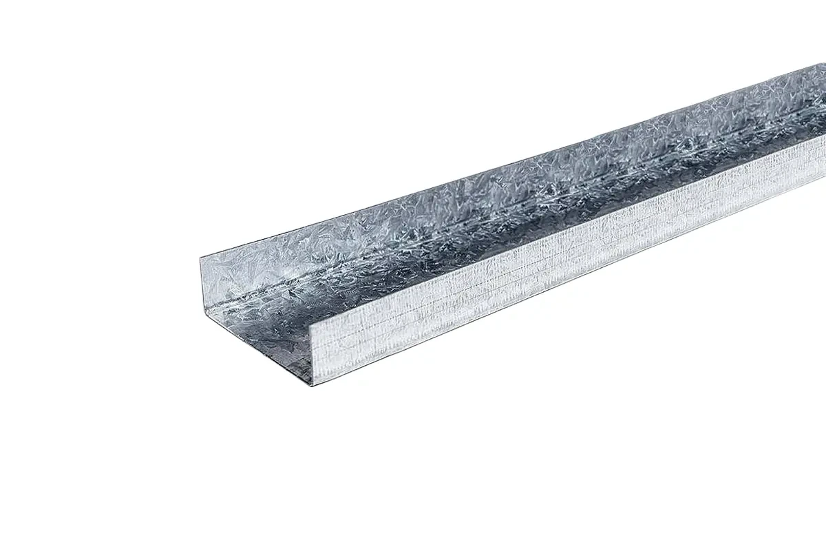 PERFIL PGU SOLERA ESTRUCTURAL U 100mm. x 6.00m Calibre 20