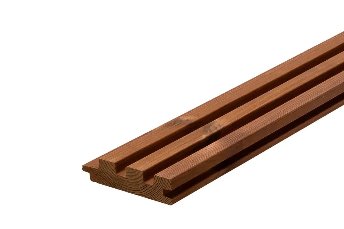 REVESTIMIENTO PINO FINLANDES TRIO THERMOWOOD 26x92mm 3.90m