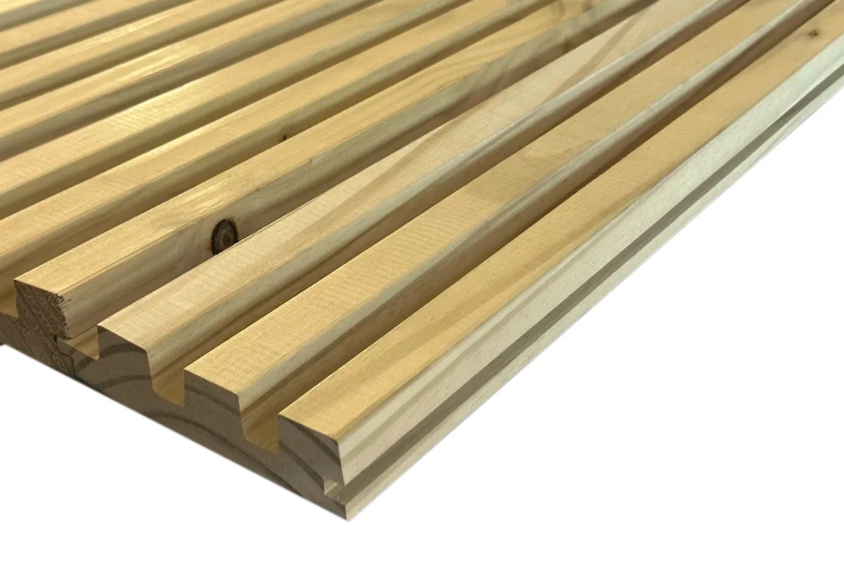 REVESTIMIENTO CCA LISTONADO TRIPLE 34x135mm 3.30m
