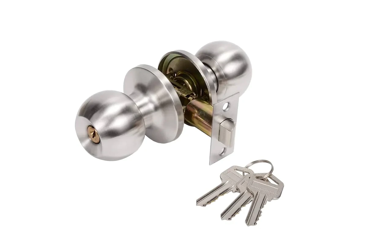 POMO CERRADURA BOLA MATE CON LLAVE (587 REDONDO)