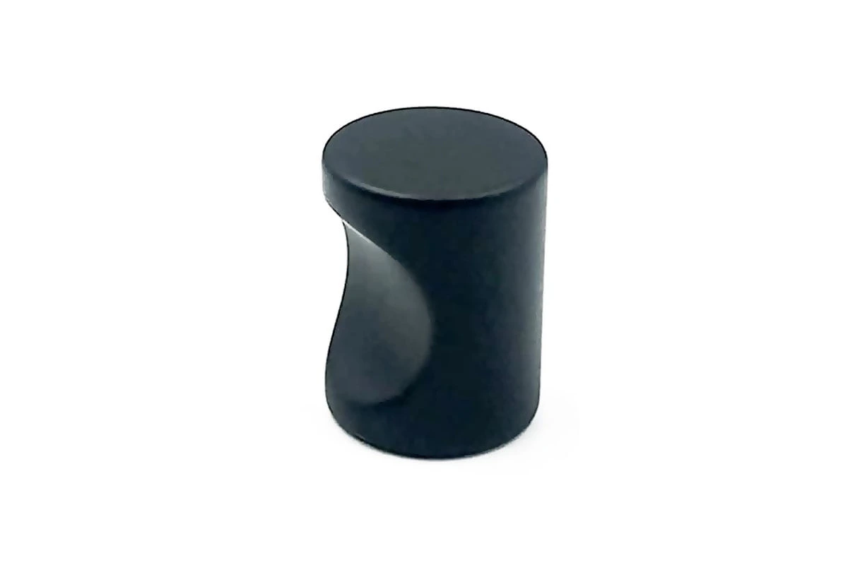 TIRADOR TEBAS NEGRO M044 BOTÓN MEATON