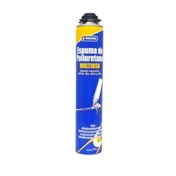Espuma de poliuretano p/pistola multiuso 750ml