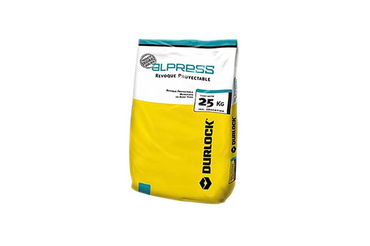 YESO PROYECTABLE ALPRESS 25 KG DURLOCK