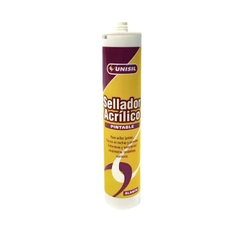 Sellador acrilico pintable blanco 500g