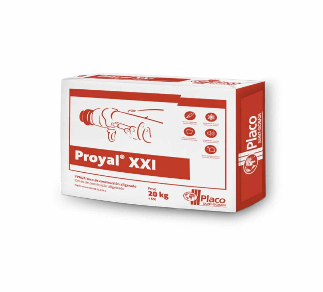 Yeso proyectable PROYAL XXI 20kG
