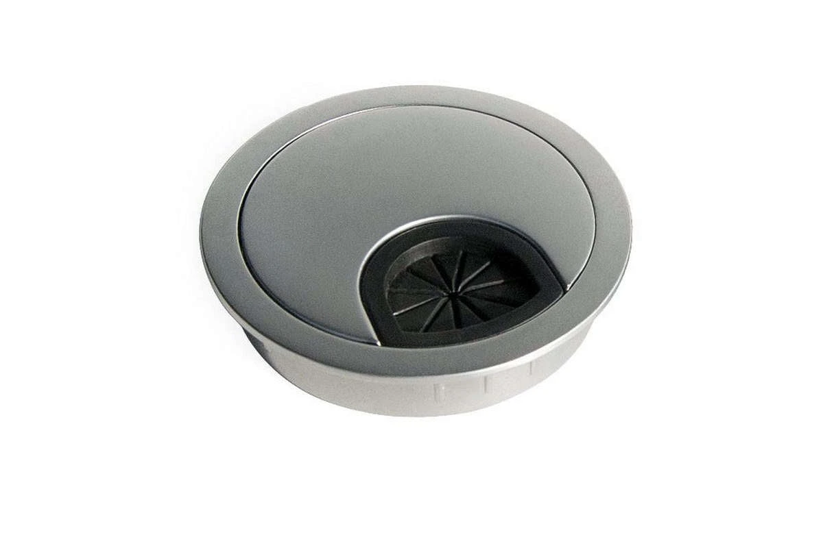 PASACABLE METALICO ZAMAC CROMADO