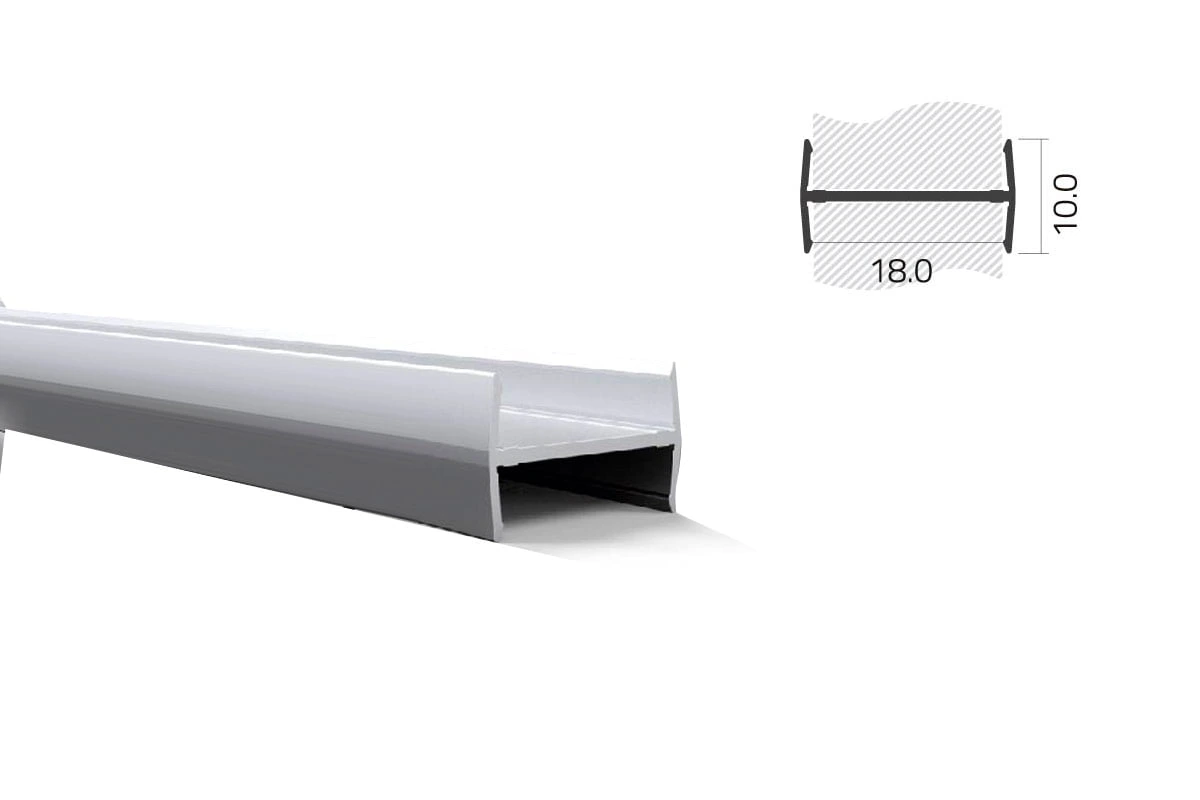 PERFIL DE UNION PARA PLACAS 18mm x 3m
