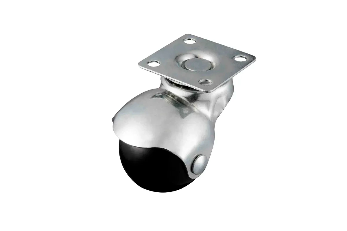 RUEDA BOLA DE GOMA, BASE 2″ – 50mm