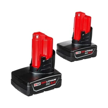 Bateria 12v 2 X 5.0ah M12 Redlithium 48-11-2412 Milwaukee
