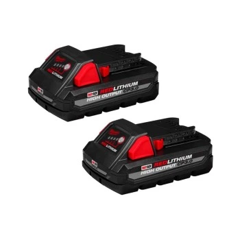 Bateria 18v 2 X 3.0ah M18 Redlithium 48-11-1837 Milwaukee