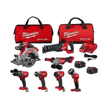 Combo 7 Herramientas Milwaukee - M18 Fuel (c/2 Bat. 5.0 A)