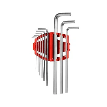 Juego de 9 llaves hexagonales milimetricas Ronix CR-V