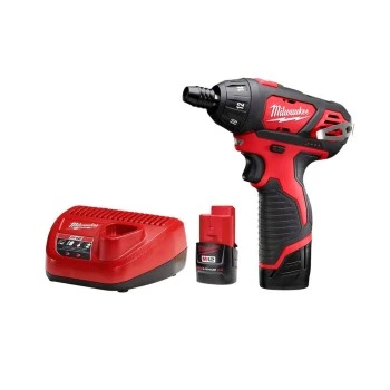 Kit atornillador 12v c/2 bat. carg 2401-259 Milwaukee