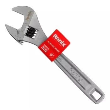 Llave ajustable francesa/inglesa Ronix de 6