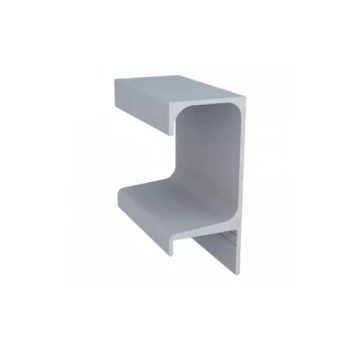 RM 086 perfil tirador 3mts aluminio barra 35mm alto
