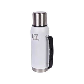 Termo Inox 1lt Color Blanco