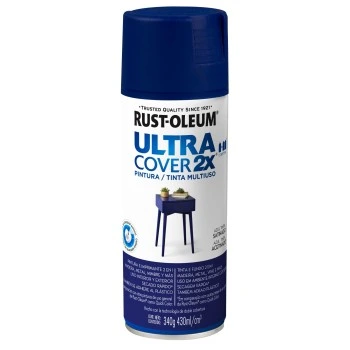 Aerosol u.cover 2x azul tinta satinado 340gr
