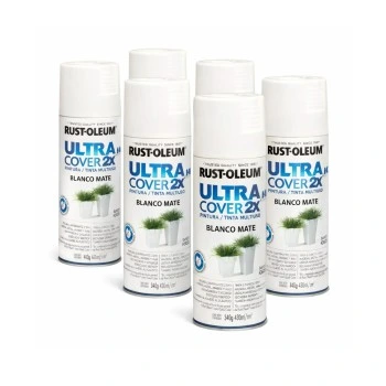 Aerosol u.cover 2x blanco mate 340gr CAJA CERRADA X6