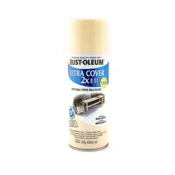 Aerosol u.cover 2x marfil brillante 340gr