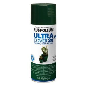 Aerosol u.cover 2x verde oscuro brillante 340gr