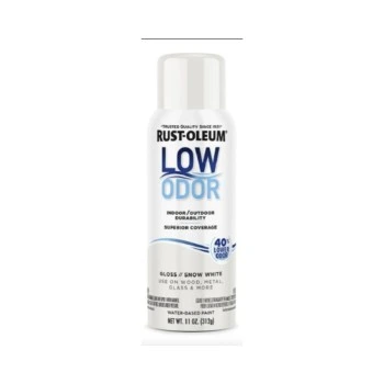 Low odor aerosol al agua blanco nieve brill. 312 g
