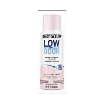 Low odor aerosol al agua rosa bebe mate 312 g