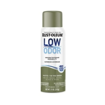 Low odor aerosol al agua verde mate 312 g