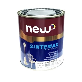 Sintemax esmalte premium 0,9 lts negro mate