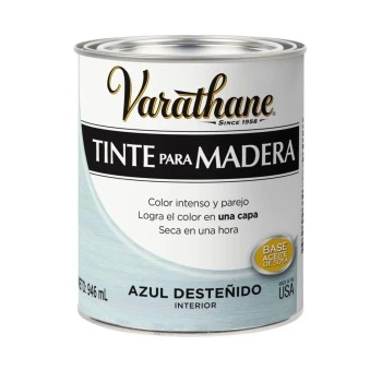 Tinte p/madera varathane azul desteñido 0.946L