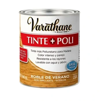 Tinte+poli interior roble de verano (b.ag) 0,946Lts.