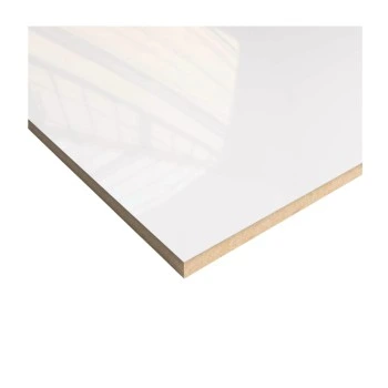 Placa de melamínico alto brillo Blanco 18mm 2750x1850