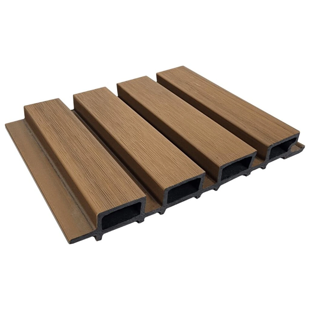 Revestimiento De Wpc Para Exterior Simil Madera Teca