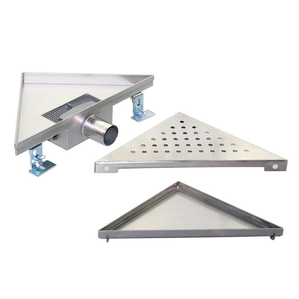 Desague para Ducha Atrim Triangular Inca 25cm