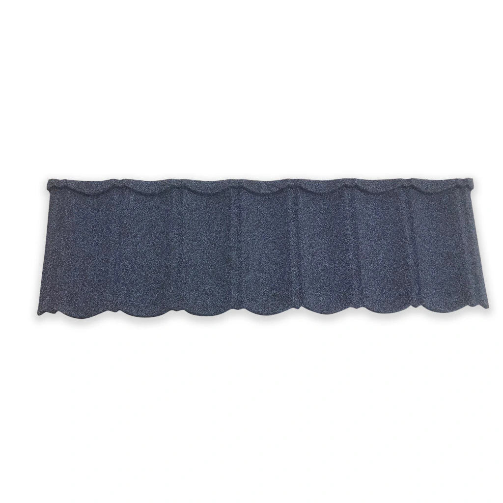 Chapa Teja Gravillada Tile - Azul Oscuro