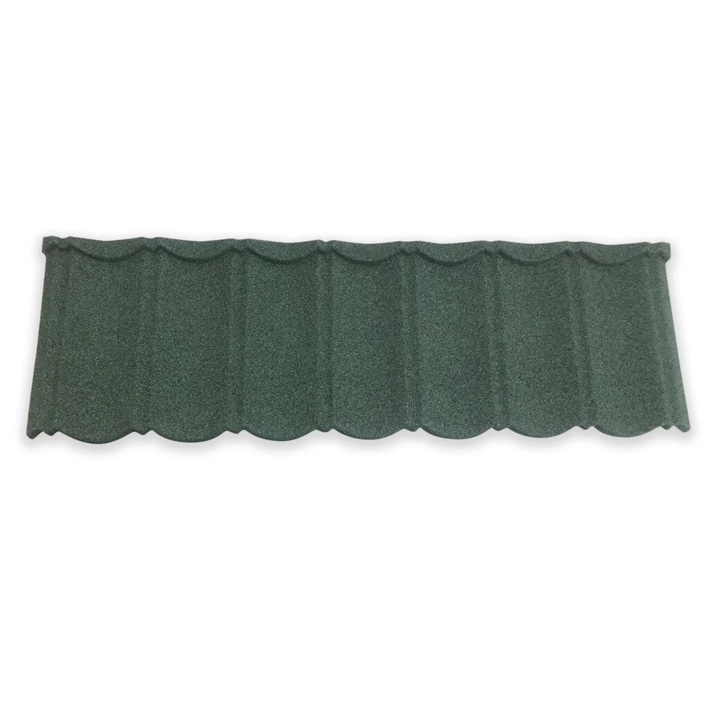 Chapa Teja Gravillada Tile - Verde