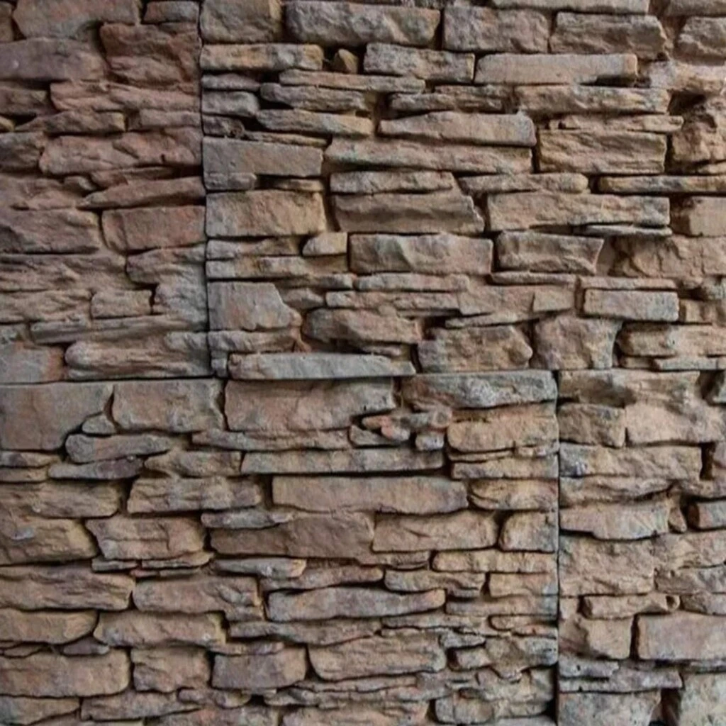 Revestimiento Simil Piedra Ecostone Akita Crema