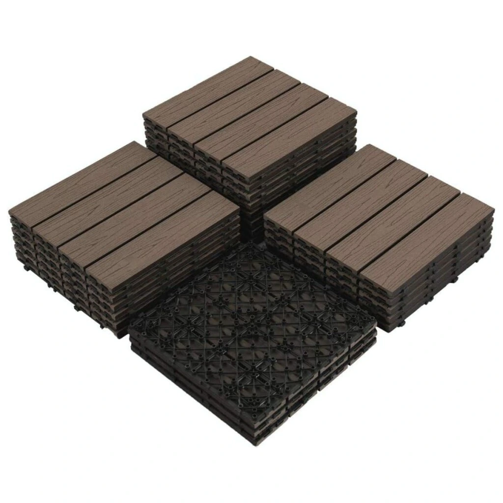 Deck Simil Madera Para Exterior en WPC Cafe Maderado
