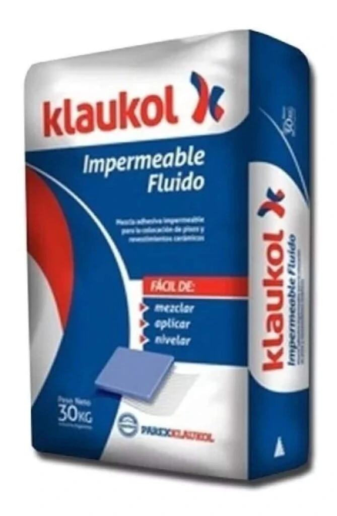 Pegamento Adhesivo Klaukol Impermeable Potenciado 25kg