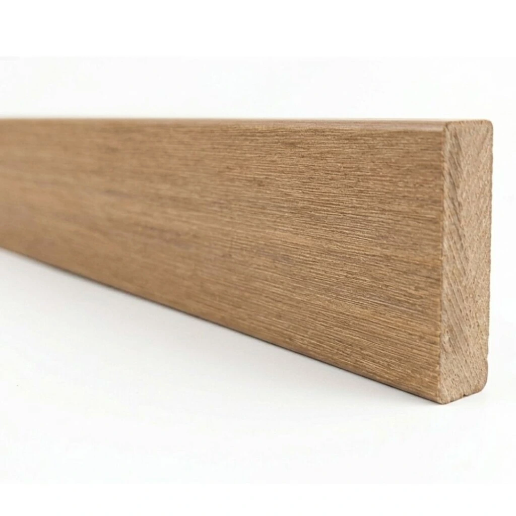 Terminación Lateral Para Deck de WPC Teak 2.20 m x 48mm