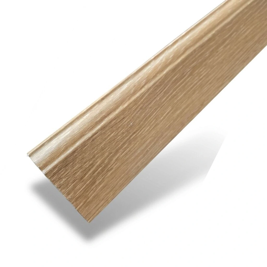 Zocalo de PVC 15mm X 80mm X 2,40 Mts Marron Claro 6189